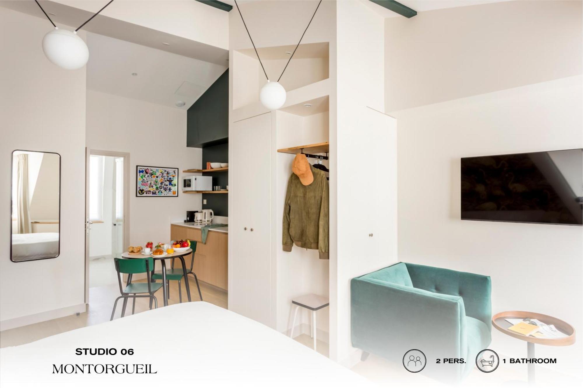 Ferienwohnung Beauquartier - Montorgueil Paris Exterior foto