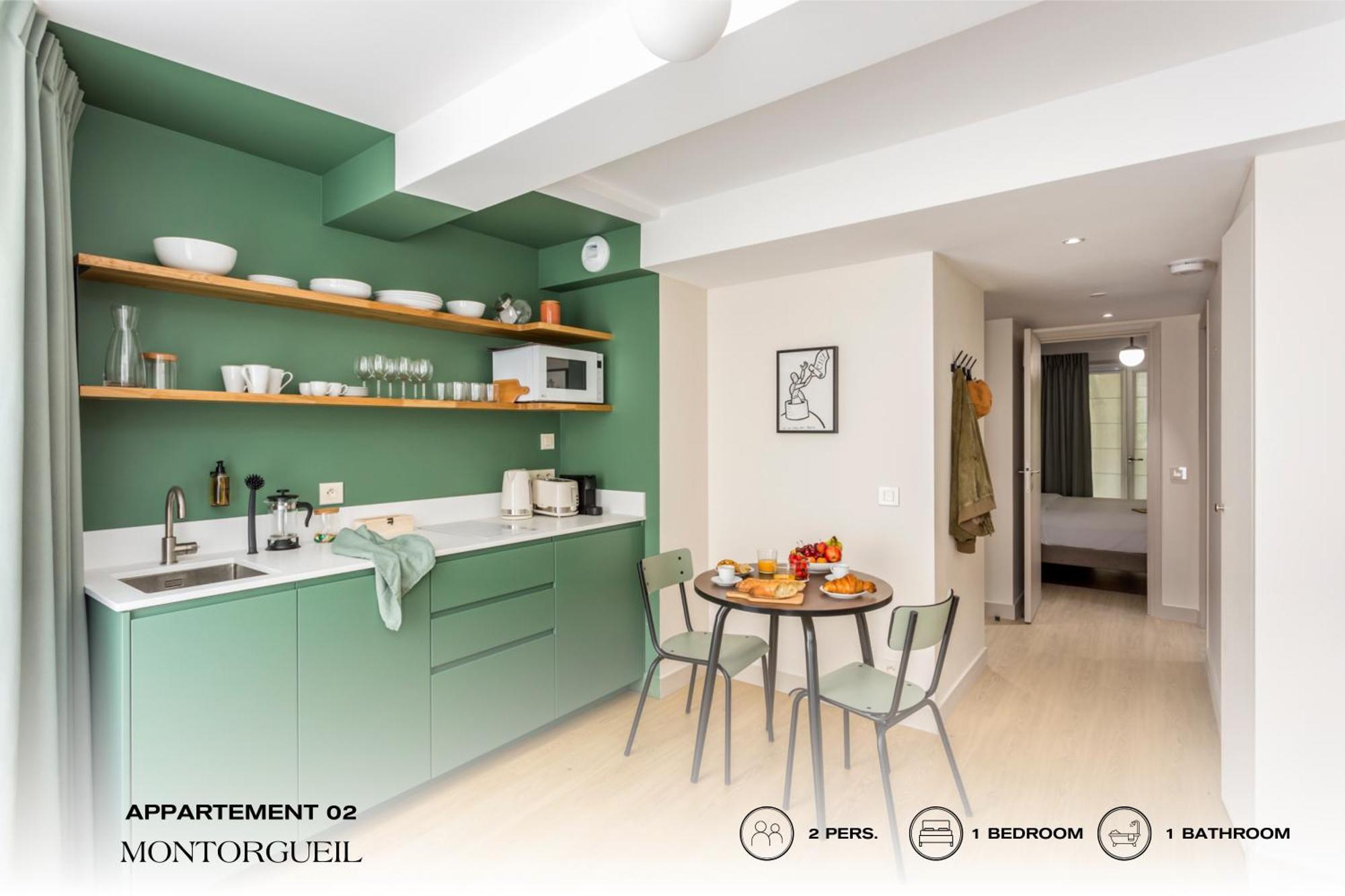 Ferienwohnung Beauquartier - Montorgueil Paris Exterior foto