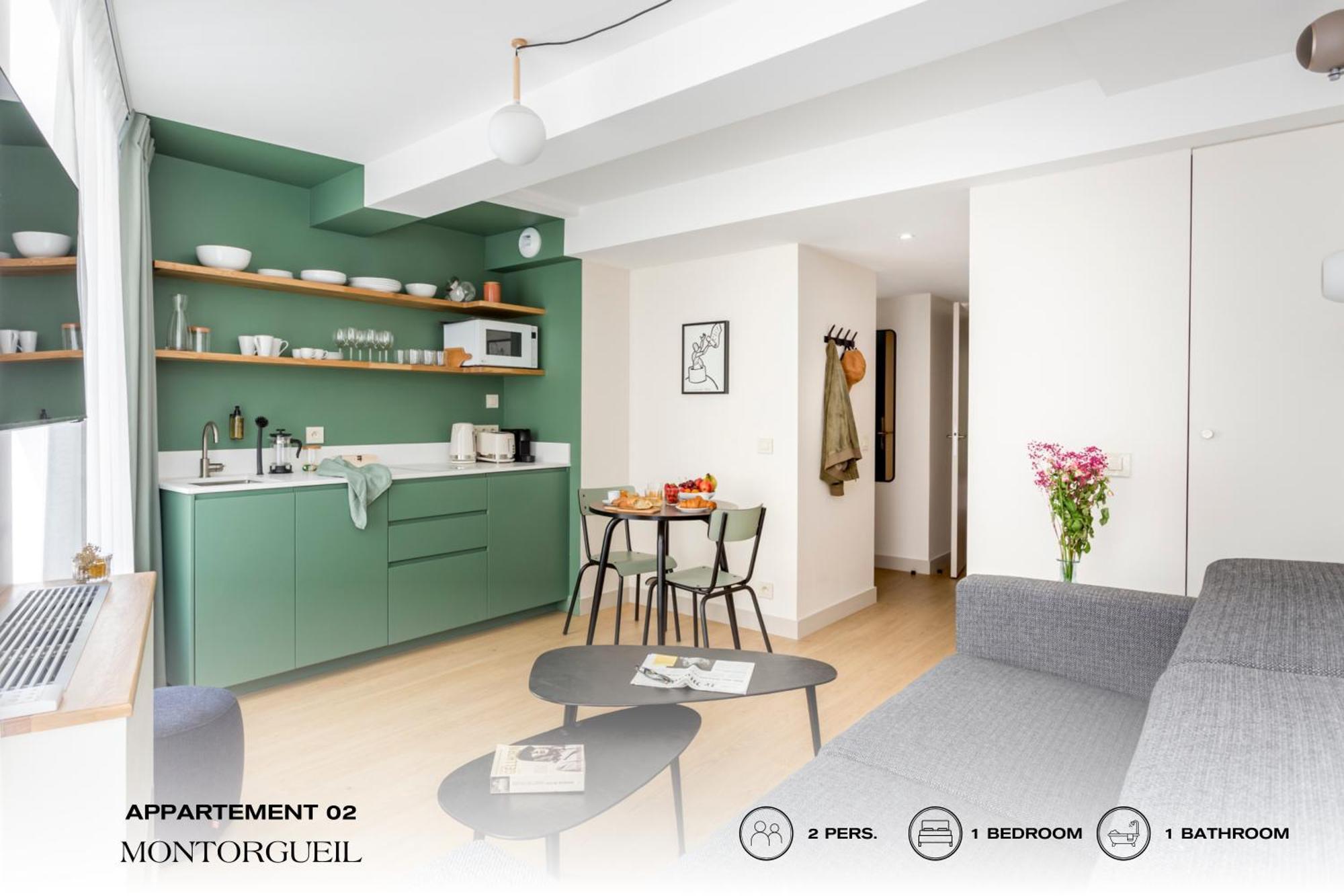Ferienwohnung Beauquartier - Montorgueil Paris Exterior foto