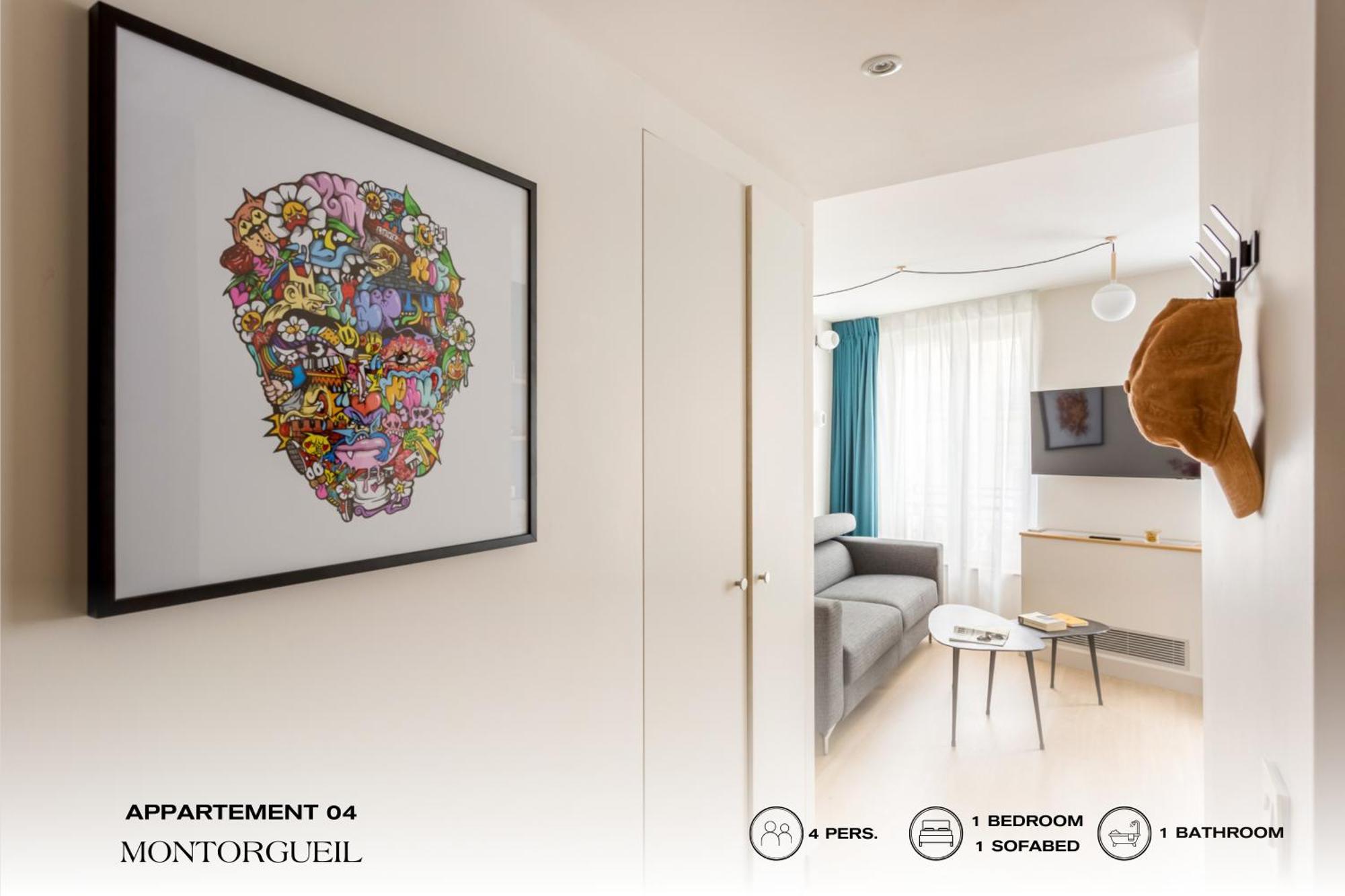 Ferienwohnung Beauquartier - Montorgueil Paris Exterior foto