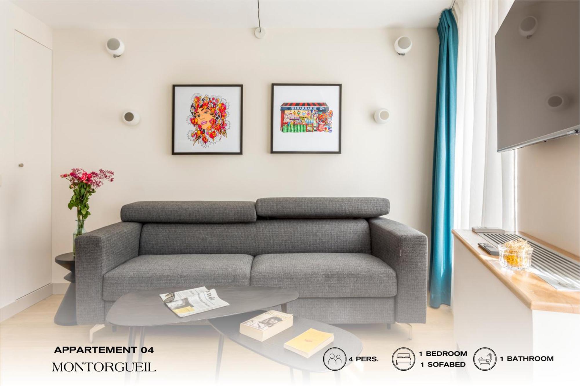 Ferienwohnung Beauquartier - Montorgueil Paris Exterior foto