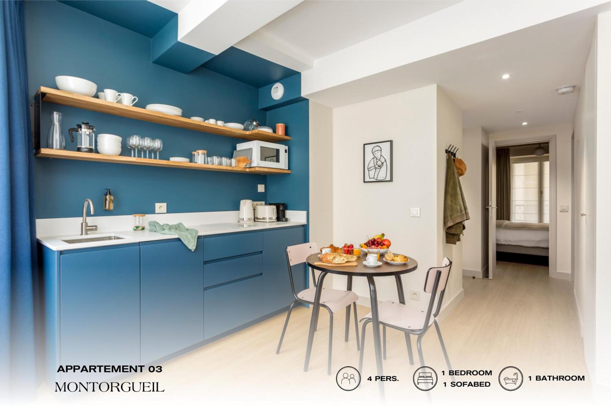 Ferienwohnung Beauquartier - Montorgueil Paris Exterior foto