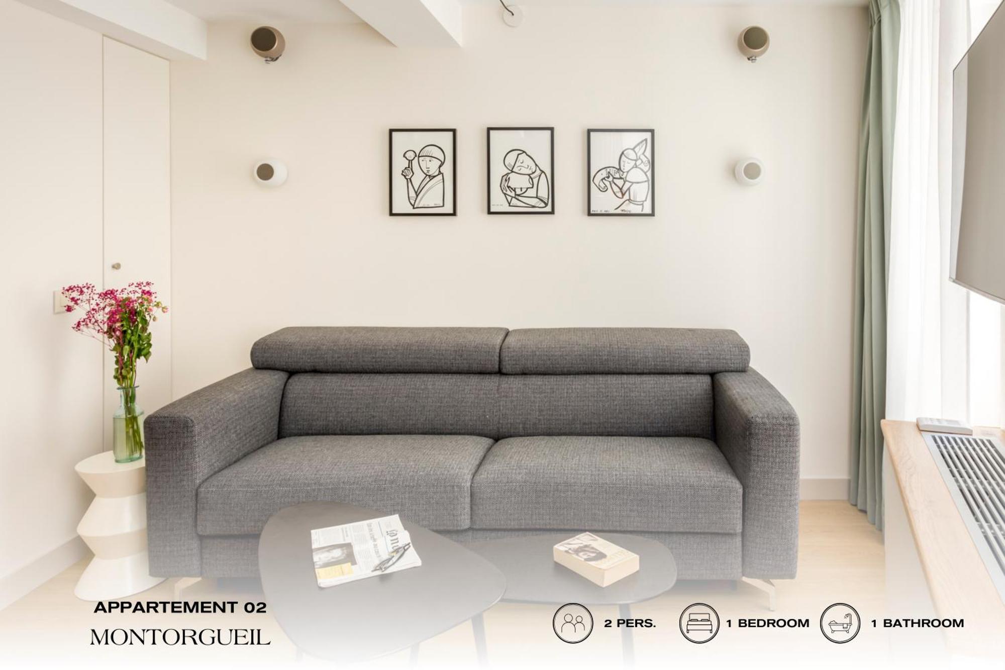 Ferienwohnung Beauquartier - Montorgueil Paris Exterior foto