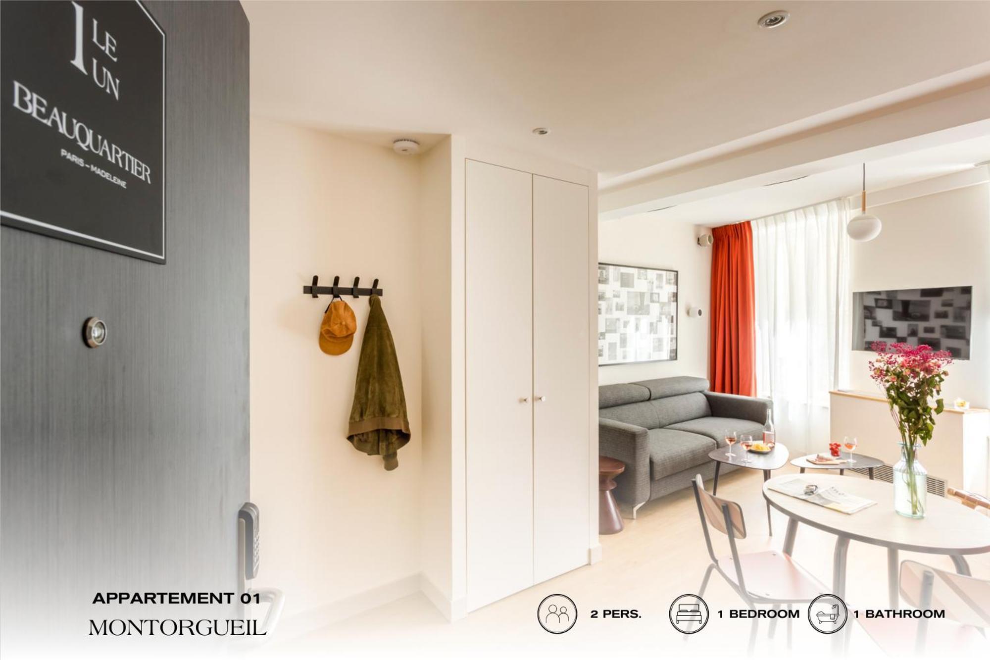 Ferienwohnung Beauquartier - Montorgueil Paris Exterior foto